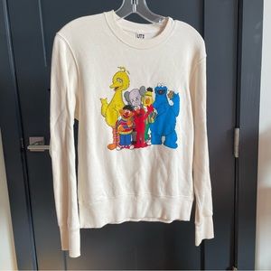 Kaws Uniqlo sweatshirt Sesame Street companion